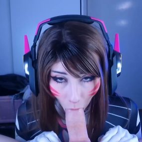 #Missmoons #Cos #Dva #口交 #油亮